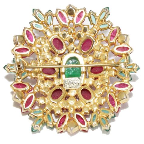 antique christian dior brooch.